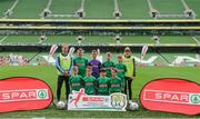 31 May 2017; The Scoil Mhuire gan Smál team, Co Sligo, during the SPAR FAI Primary School 5s National Finals at Aviva Stadium, in Lansdowne Rd, Dublin 4. Photo by Sam Barnes/Sportsfile