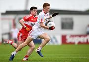 28 May 2017; Ciaran Breen of Tyrone during the Electric Ireland GAA Ulster GAA Football Minor Championship Quarter-Final match between Derry and Tyrone at Celtic Park in Derry. Photo by Ramsey Cardy/Sportsfile