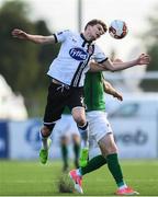 2 June 2017; Sean Gannon of Dundalk is tackled by Stephen Dooley of Cork City during the SSE Airtricity League Premier Division match between Dundalk and Cork City at Oriel Park in Dundalk, Co. Louth. Photo by Ramsey Cardy/Sportsfile