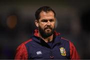 3 June 2017; British & Irish Lions defence coach Andy Farrell prior to the match between the New Zealand Provincial Barbarians and the British & Irish Lions at Toll Stadium in Whangarei, New Zealand. Photo by Stephen McCarthy/Sportsfile