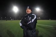 4 January 2012; New Galway manager Alan Mulholland before the start of the game. FBD Insurance League, Section A, Round 1, Sligo IT v Galway, Connacht GAA Centre of Excellence, Ballyhaunis, Co. Mayo. Picture credit: David Maher / SPORTSFILE