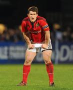 30 December 2011; Ian Keatley, Munster. Celtic League, Ulster v Munster, Ravenhill Park, Belfast, Co. Antrim. Picture credit: Oliver McVeigh / SPORTSFILE