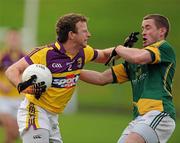 8 January 2012; Niall Murphy, Wexford, in action against Alan Forde, Meath. Bord Na Mona O'Byrne Cup, First Round, Meath v Wexford, Pairc Tailteann, Navan, Co. Meath. Picture credit: Brendan Moran / SPORTSFILE