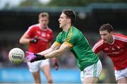 4 June 2017; Bryan McMahon of Meath in action against Kevin Carr of Louth during the Leinster GAA Football Senior Championship Quarter-Final match between Meath and Louth at Parnell Park, in Dublin. Photo by Matt Browne/Sportsfile