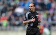 4 June 2017; Referee David Coldrick during the Leinster GAA Football Senior Championship Quarter-Final match between Laois and Kildare at O'Connor Park, in Tullamore, Co. Offaly.   Photo by Piaras Ó Mídheach/Sportsfile