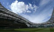 4 May 2017; A general view of the Aviva Stadium ahead of the international friendly match between Republic of Ireland and Uruguay at the Aviva Stadium in Dublin. Photo by Ramsey Cardy/Sportsfile
