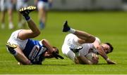 4 June 2017; Fergal Conway of Kildare in action against Damien O’Connor of Laois during the Leinster GAA Football Senior Championship Quarter-Final match between Laois and Kildare at O'Connor Park, in Tullamore, Co. Offaly.   Photo by Piaras Ó Mídheach/Sportsfile