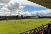 4 June 2017; Louth in action against Meath during the Leinster GAA Football Senior Championship Quarter-Final match between Meath and Louth at Parnell Park, in Dublin. Photo by Matt Browne/Sportsfile