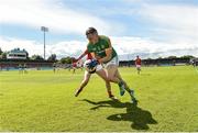 4 June 2017; Conor McGill of Meath in action against Jim McEneaney of Louth during the Leinster GAA Football Senior Championship Quarter-Final match between Meath and Louth at Parnell Park, in Dublin. Photo by Matt Browne/Sportsfile