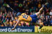 4 June 2017; Shane O'Donnell of Clare after scoring his side's second goal during the Munster GAA Hurling Senior Championship Semi-Final between Limerick and Clare at Semple Stadium in Thurles, Co. Tipperary. Photo by Diarmuid Greene/Sportsfile