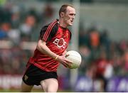 4 June 2017; Shay Millar of Down in action during the Ulster GAA Football Senior Championship Quarter-Final match between Down and Armagh at Pairc Esler, in Newry. Photo by Philip Fitzpatrick/Sportsfile