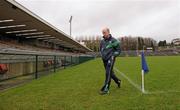 8 January 2012; Fermanagh manager Peter Canavan makes his way to the dressing room before the game. Dr. McKenna Cup, Section A, Fermanagh v Antrim, Brewster Park, Enniskillen, Co. Fermanagh. Photo by Sportsfile