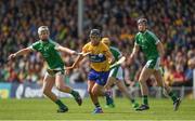 4 June 2017; David Fitzgerald of Clare in action against Cian Lynch of Limerick during the Munster GAA Hurling Senior Championship Semi-Final match between Limerick and Clare at Semple Stadium, in Thurles, Co. Tipperary. Photo by Ray McManus/Sportsfile