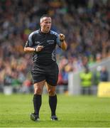 4 June 2017; Referee James McGrath during the Munster GAA Hurling Senior Championship Semi-Final match between Limerick and Clare at Semple Stadium, in Thurles, Co. Tipperary. Photo by Ray McManus/Sportsfile