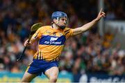 4 June 2017; Shane O'Donnell of Clare celebrates after scoring his side's first goal during the Munster GAA Hurling Senior Championship Semi-Final between Limerick and Clare at Semple Stadium in Thurles, Co. Tipperary. Photo by Diarmuid Greene/Sportsfile