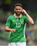 4 May 2017; Robbie Brady of Republic of Ireland during the international friendly match between Republic of Ireland and Uruguay at the Aviva Stadium in Dublin. Photo by Ramsey Cardy/Sportsfile