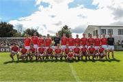 4 June 2017; The Louth squad before the Leinster GAA Football Senior Championship Quarter-Final match between Meath and Louth at Parnell Park, in Dublin. Photo by Matt Browne/Sportsfile