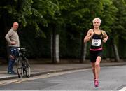 5 June 2017; Ann Marie McGlynn from Strabane, Co Tyrone, on her way to winning the VHI Women’s Mini Marathon 2017. Nearly 33,000 took to the streets of Dublin to run, walk and jog the 10km route, raising much needed funds for hundreds of charities around the country. For further information please log on to www.vhiwomensminimarathon.ie  Photo by Eóin Noonan/Sportsfile