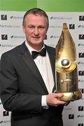 13 January 2012; Northern Ireland manager Michael O'Neill, winner of the  Airtricity SWAI Personailty of the Year Award for 2011, at the Airtricity / SWAI Personality of the Year Awards Banquet 2011. The Conrad Hotel, Dublin. Picture credit: David Maher / SPORTSFILE