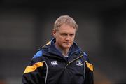 15 January 2012; Leinster head coach Joe Schmidt. Heineken Cup, Pool 3, Round 5, Glasgow Warriors v Leinster, Firhill Arena, Glasgow, Scotland. Picture credit: Stephen McCarthy / SPORTSFILE