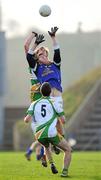 15 January 2012; Gearoid McKiernan, Cavan, in action against Conor Classon and Marty Boyle, 5, Donegal. Power NI Dr. McKenna Cup - Section C, Cavan v Donegal, Kingspan Breffni Park, Cavan. Picture credit: Brian Lawless / SPORTSFILE