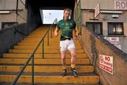 15 January 2012; Graham Geraghty, Meath selector and player, walks down the steps from the stands at the end off the game after speaking to the media. Bord na Mona O'Byrne Cup, Quarter-Final, Meath v Louth, Pairc Tailteann, Navan, Co. Meath. Picture credit: David Maher / SPORTSFILE