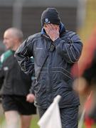 15 January 2012; Monaghan manager Seamus McEneaney during the game. Power NI Dr. McKenna Cup, Section B, Monaghan v Down, St Tiernach's Park, Clones, Co. Monaghan. Photo by Sportsfile