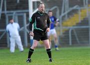 15 January 2012; Con Reynolds, referee. Power NI Dr. McKenna Cup - Section C, Cavan v Donegal, Kingspan Breffni Park, Cavan. Picture credit: Brian Lawless / SPORTSFILE