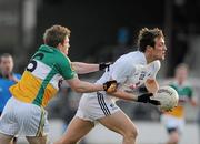 15 January 2012; Conor Brophy, Kildare, in action against Brian Darby, Offaly. Bord na Mona O'Byrne Cup, Quarter-Final, Kildare v Offaly, St Conleth's Park, Newbridge, Co. Kildare. Picture credit: Dáire Brennan / SPORTSFILE