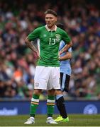 4 May 2017; Jeff Hendrick of Republic of Ireland during the international friendly match between Republic of Ireland and Uruguay at the Aviva Stadium in Dublin. Photo by Ramsey Cardy/Sportsfile
