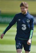 6 June 2017; Eunan O'Kane of Republic of Ireland during squad training at the FAI National Training Centre in Dublin. Photo by Seb Daly/Sportsfile