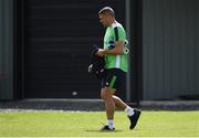 6 June 2017; Jonathan Walters of Republic of Ireland arrives prior to squad training at the FAI National Training Centre in Dublin. Photo by Seb Daly/Sportsfile
