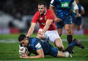 7 June 2017; Sonny Bill Williams of the Blues in action against Robbie Henshaw of of the British & Irish Lions during the match between Auckland Blues and the British & Irish Lions at Eden Park in Auckland, New Zealand. Photo by Stephen McCarthy/Sportsfile