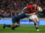 7 June 2017; Robbie Henshaw of the British & Irish Lions is tackled by Sonny Bill Williams of the Blues during the match between Auckland Blues and the British & Irish Lions at Eden Park in Auckland, New Zealand. Photo by Stephen McCarthy/Sportsfile