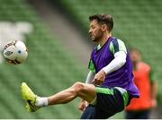 7 June 2017; Wesley Hoolahan of the Republic of Ireland during squad training at the Aviva Stadium in Dublin. Photo by David Maher/Sportsfile