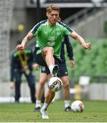 7 June 2017; Jeff Hendrick of Republic of Ireland during squad training at the Aviva Stadium in Dublin. Photo by David Maher/Sportsfile