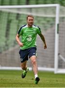 7 June 2017; Aiden McGeady of Republic of Ireland during squad training at the Aviva Stadium in Dublin. Photo by David Maher/Sportsfile