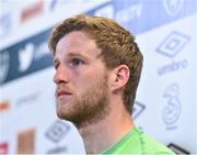 7 June 2017; Eunan O'Kane of Republic of Ireland during a press conference at the Aviva Stadium in Dublin. Photo by David Maher/Sportsfile