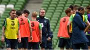 7 June 2017; Republic of Ireland coach Steve Walford during squad training at the Aviva Stadium in Dublin. Photo by David Maher/Sportsfile