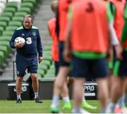 7 June 2017; Republic of Ireland coach Steve Walford during squad training at the Aviva Stadium in Dublin. Photo by David Maher/Sportsfile