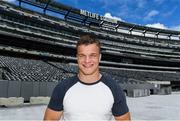 7 June 2017; Ireland's Josh van der Flier on a tour of the MetLife Stadium in New Jersey during the team's down day ahead of their match against USA. Photo by Ramsey Cardy/Sportsfile