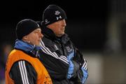 14 January 2012; Manager Pat Gilroy and Dublin selector Paddy O'Donoghue. Bord na Mona O'Byrne Cup, Quarter-Final, Dublin v UCD, Parnell Park, Dublin. Picture credit: Ray McManus / SPORTSFILE