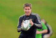 17 January 2012; Munster's Ronan O'Gara in action during squad training ahead of their Heineken Cup, Pool 1, Round 6, game against Northampton Saints on Saturday. Munster Rugby Squad Training, University of Limerick, Limerick. Picture credit: Diarmuid Greene / SPORTSFILE