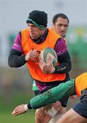 18 January 2012; Connacht's John Muldoon in action during squad training ahead of their Heineken Cup, Pool 6, Round 6, game against Harlequins on Friday. Connacht Rugby Squad Training, Sportsground, Galway. Picture credit: Diarmuid Greene / SPORTSFILE