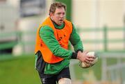 18 January 2012; Connacht's Michael Swift in action during squad training ahead of their Heineken Cup, Pool 6, Round 6, game against Harlequins on Friday. Connacht Rugby Squad Training, Sportsground, Galway. Picture credit: Diarmuid Greene / SPORTSFILE