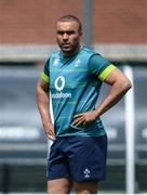 8 June 2017; Ireland's Simon Zebo during squad training at the Stevens Institute of Technology in Hoboken, New Jersey, USA. Photo by Ramsey Cardy/Sportsfile