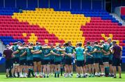 9 June 2017; The Ireland team during their captains run at the Red Bull Arena in Harrison, New Jersey, USA. Photo by Ramsey Cardy/Sportsfile
