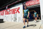 9 June 2017; Ireland's Rory Scannell during their captains run at the Red Bull Arena in Harrison, New Jersey, USA. Photo by Ramsey Cardy/Sportsfile