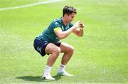 9 June 2017; Ireland's Joey Carbery during their captains run at the Red Bull Arena in Harrison, New Jersey, USA. Photo by Ramsey Cardy/Sportsfile