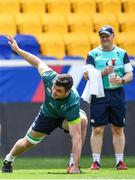 9 June 2017; Ireland's James Ryan during their captains run at the Red Bull Arena in Harrison, New Jersey, USA. Photo by Ramsey Cardy/Sportsfile